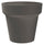 Vaso Ø80x72 cm in Resina Arkema POT S Dove Gray