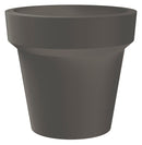 Vaso Ø80x72 cm in Resina Arkema POT S Dove Gray-1