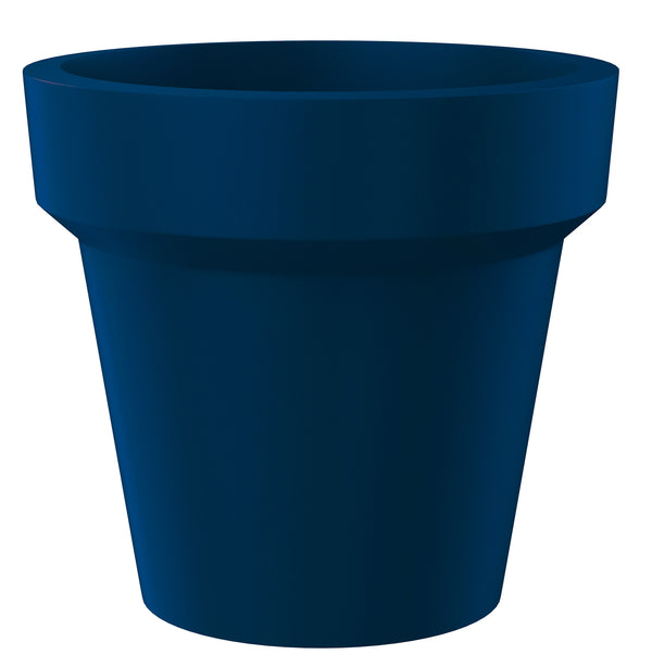 Vaso Ø115x105 cm in Resina Arkema POT M Blue-1