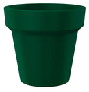 Vaso Ø115x105 cm in Resina Arkema POT M Verde Scuro-1