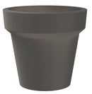 Vaso Ø135x125 cm in Resina Arkema POT L Dove Gray-1