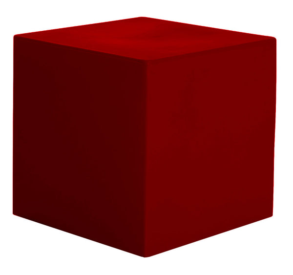 online Pouf da Giardino 50x50 cm in Resina Arkema Iris Pouf Ruby