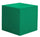 Pouf da Giardino 50x50 cm in Resina Arkema Iris Pouf Verde Scuro