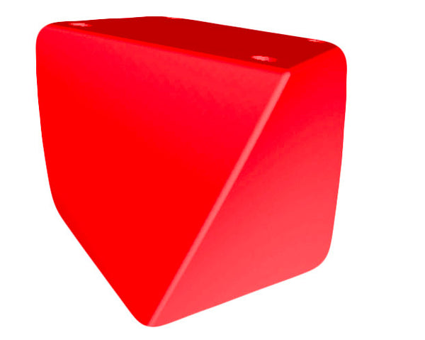 Pouf da Giardino 45x45 cm in Resina Arkema Twisty Pouf Cherry online