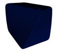 Pouf da Giardino 45x45 cm in Resina Arkema Twisty Pouf Blue-1