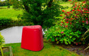 Sgabello da Giardino 52,5x48 cm in Resina Arkema Gaia Cherry-2