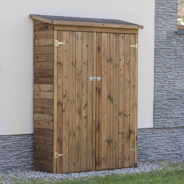 Gartengeräteschrank 130 x 48 x 180 cm aus Holz online