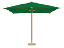 Ombrellone da Giardino 3x2 m Palo Ø48 mm in Polietilene Verde-1