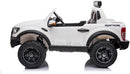 Macchina Elettrica per Bambini 2 posti 12V Ford Ranger Raptor Bianca-2