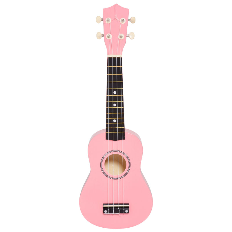 Ukulele Soprano in Legno con Accessori  Rosa-4