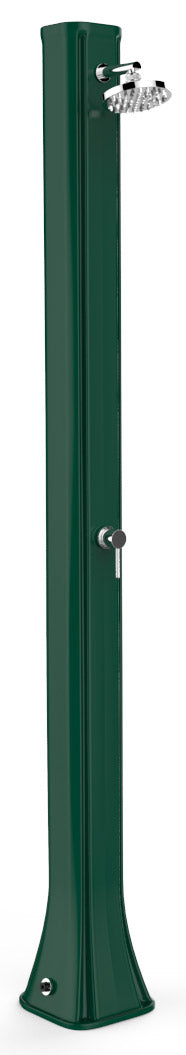 Doccia Solare da Giardino 40L Miscelatore Arkema Big Happy Five Verde Scuro-1