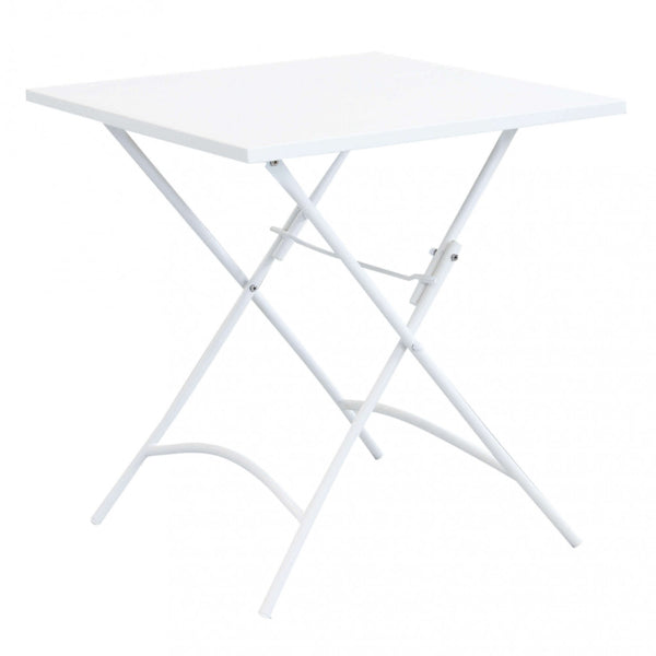 Tisch Bristol 70x70x72 h cm aus weißem Stahl acquista