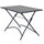 Tisch Bristol 110 x 70 x 72 h cm aus anthrazitfarbenem Stahl