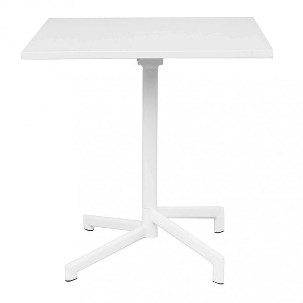 prezzo Vega Tisch 70x70x73 h cm aus weißem Stahl