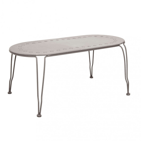 Brighton Couchtisch 100 x 50 x 45 h cm aus Tortora-Stahl sconto