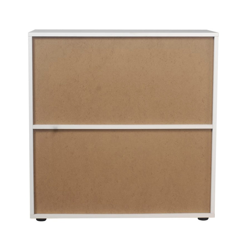 Libreria Mobiletto 4 Scomparti 59.6x29x61.3 cm in Legno MDF Bianco-4