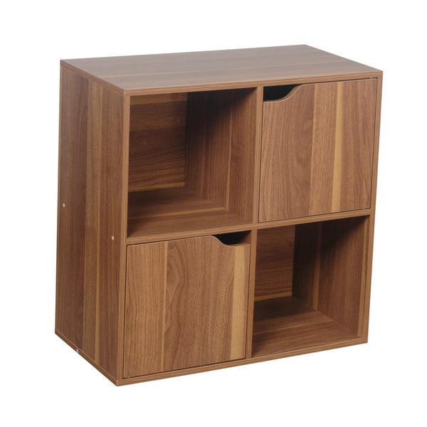 online Libreria Mobiletto 4 Scomparti 59.6x29x61.3 cm in Legno MDF Naturale