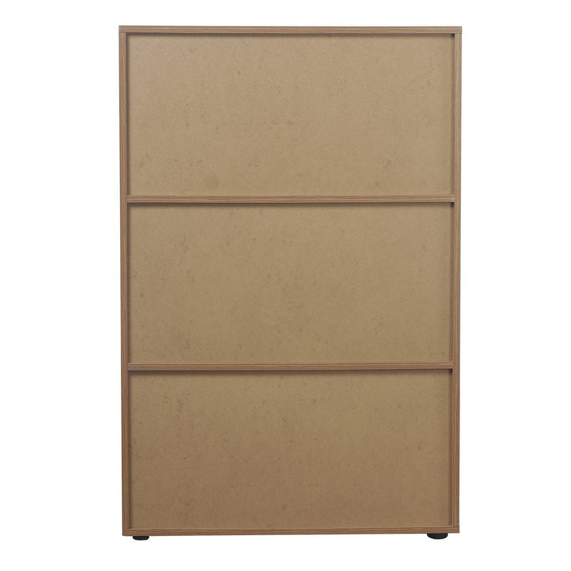 Libreria Mobiletto 6 Scomparti 59.6x29x90.5 cm in Legno MDF Naturale-4