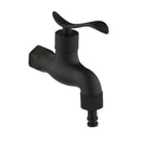 Fontana da Giardino con Rubinetto Tubo Flessibile e Pistola 8 Getti Sined Acqua Pro Nero-5