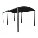 Gazebo Allungabile Tucson 3x3/6 m in Metallo Antracite-1