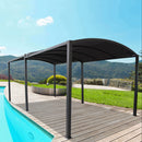 Gazebo Allungabile Tucson 3x3/6 m in Metallo Antracite-2