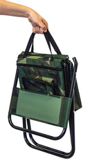 Sedia Pieghevole da Campeggio con Borsa Termica Menzi Camouflage-5