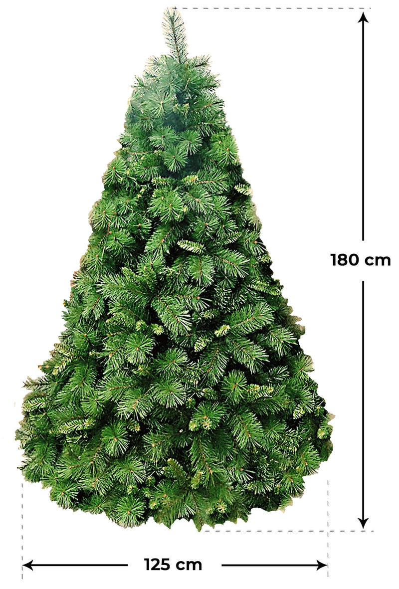 Albero di Natale Artificiale da Parete Alfalux Verde Varie Misure-3