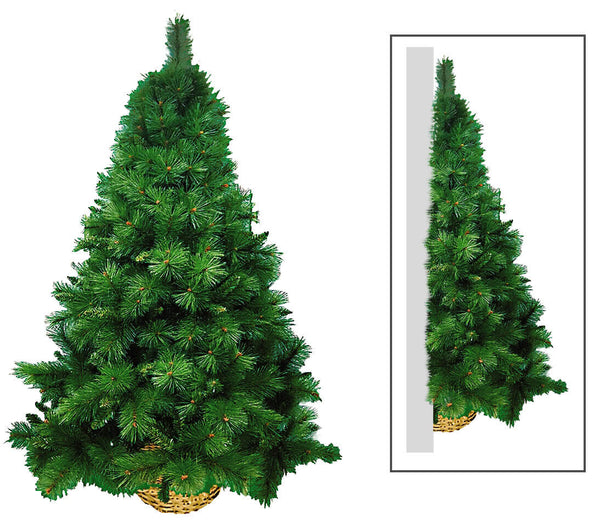 Künstlicher Weihnachtsbaum-Wandkorb, grün, verschiedene Größen acquista