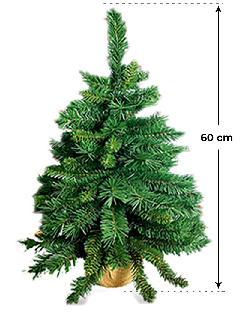 Mini Albero di Natale Artificiale Cedar Verde Varie Misure-2