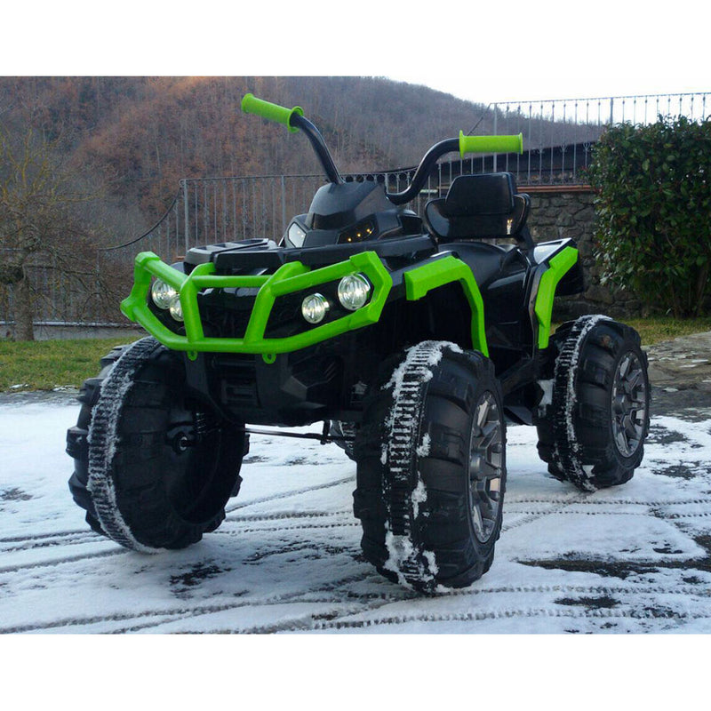 Quad Elettrico 12V Kidfun Moto Outlander Verde-5