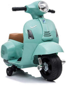 Piaggio Mini Vespa GTS Elettrica 6V per Bambini Verde-6