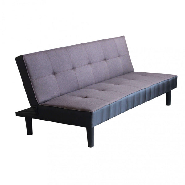 Alvin Schlafsofa 180 x 86 x 78 cm in anthrazitfarbenem Stoff online