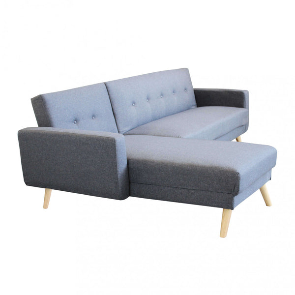 prezzo Arthur Schlafsofa 176x84x84 cm in dunkelgrauem Stoff