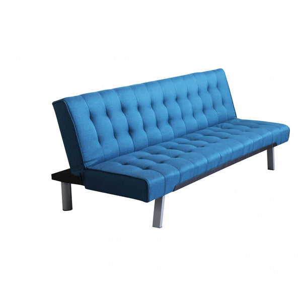 Barry Schlafsofa 178 x 80 x 71 cm in blauem Melange-Stoff acquista