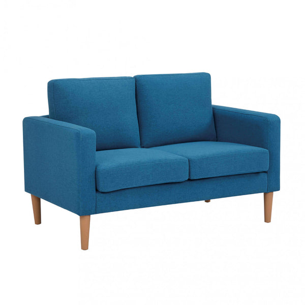 online Ramsey 2-Sitzer-Sofa 137 x 73 x 82 h cm in blauem Stoff