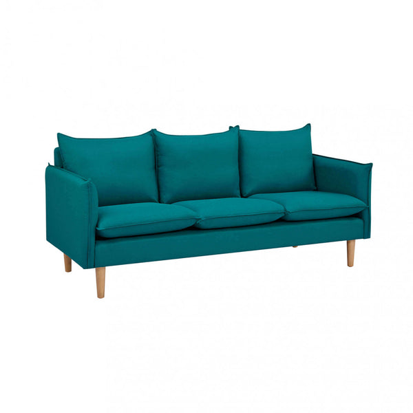 prezzo Florin 3-Sitzer-Sofa 188 x 84 x 51 h cm in hellblauem Stoff