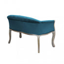 Divano Coleman 107x61x70 h cm in Velluto Blu-4