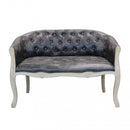 Divano Coleman 107x61x70 h cm in Similpelle Grigio scuro-2