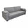 Darell Schlafsofa 228 x 85 x 89 cm in hellgrauem Stoff