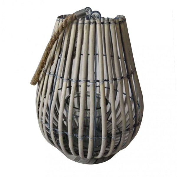 prezzo Christelle Grey Wicker Laterne