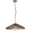 Lampadario Sospensione Legno Naturale Rustico Vintage E27 Ambiente I-CALDER-S50-1