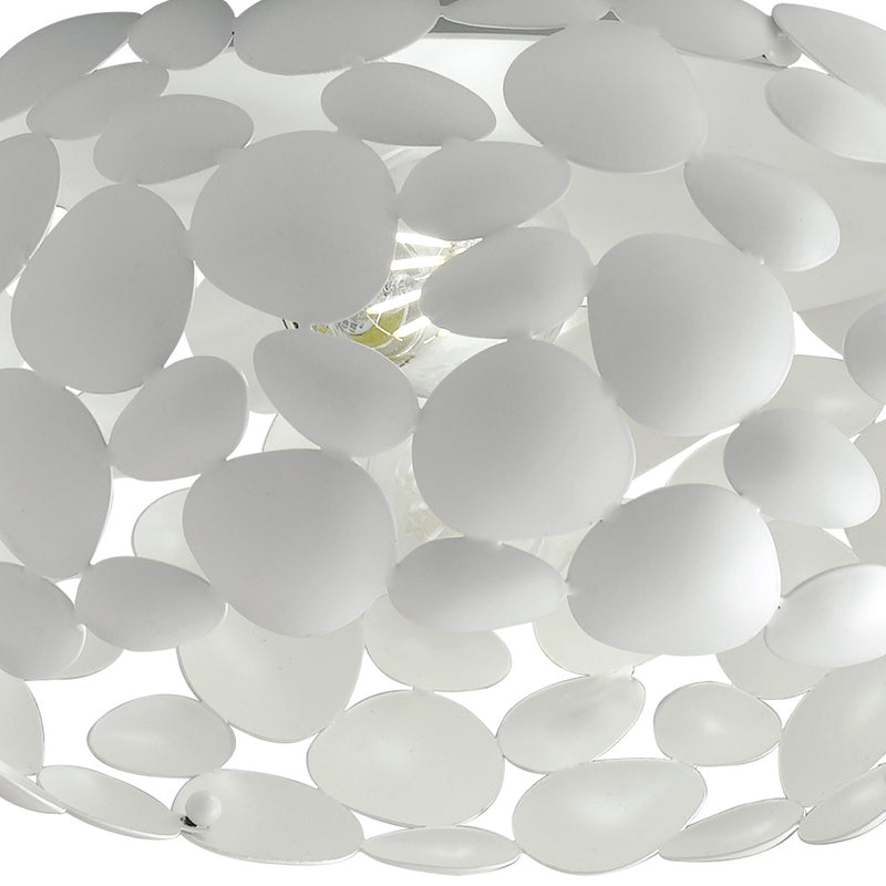 Plafoniera Metallo bianca Soffitto Parete Moderna E27 Ambiente I-DIONISO-PL35-2