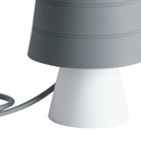 Lampada da Tavolo Silicone Grigio paralume Morbido Moderna E14 Ambiente I-DRUM/L GRI-2