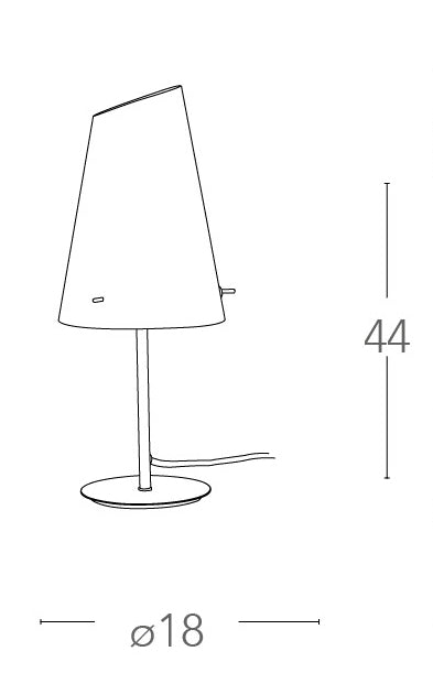 Lume Metallo Cromato Vetro Opale Cavo Rosso Lampada Moderno E27 Ambiente I-ERMES-L1-3