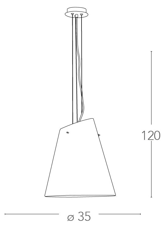 Lampadario a Sospensione Metallo Cromo Vetro Opale Cavo Rosso Moderno E27 Ambiente I-ERMES-S3-4