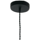 Lampadario Sospensione Diffusore Trasparente Metallo Rustico E27 Ambiente I-EVELYN-S1-2