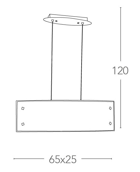 Sospensione Vetro Bianco Disegno Fiori Lampadario Moderno Interno Led 40 watt Luce Naturale Ambiente I-EXAGON/S65-4