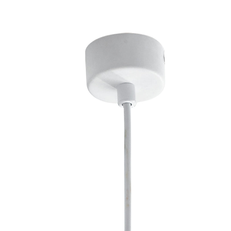 Sospensione Tubolare Metallo Bianco Lampadario Moderno GU10 Ambiente I-FLUKE-S-2