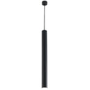 Sospensione Nera Tubolare Metallo Lampadario Moderno Interno GU10 Ambiente I-FLUKE-S-1