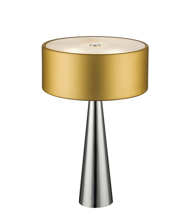 online Tischlampe Gold Diffusor Konisch Aluminium Interieur Modern G9 Umgebung I-HEMINGUAY/L